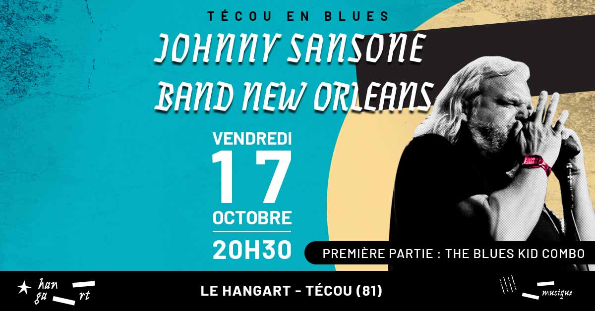 JOHNNY SANSONE | Première partie : The Blues Kid Combo