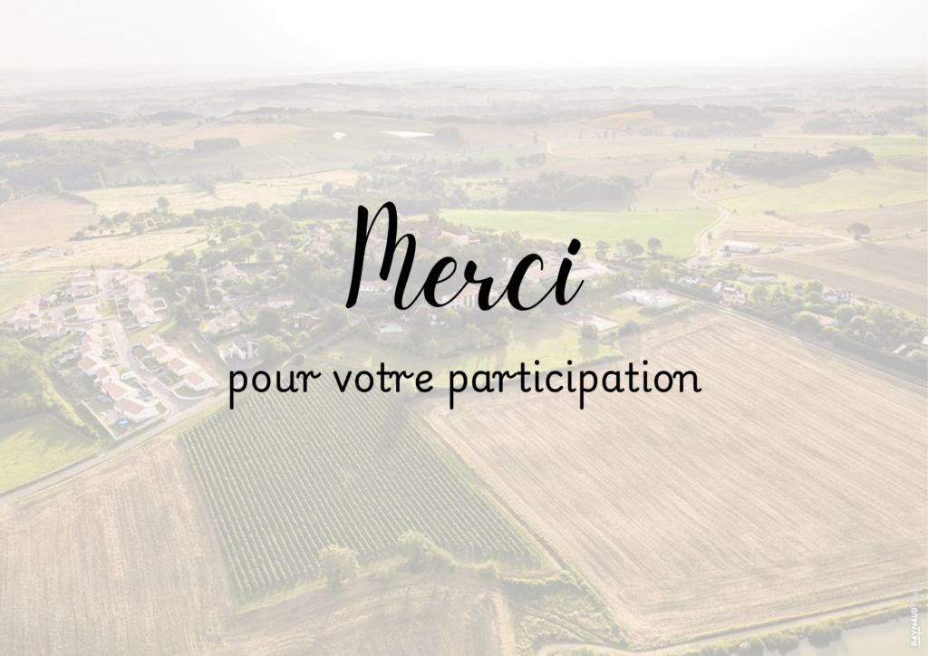 Remerciement participation questionnaire